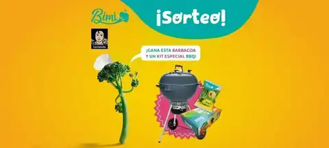 Sorteo barbacoa Weber Bimi Sorteo de Bimi para ganar una barbacoa Weber