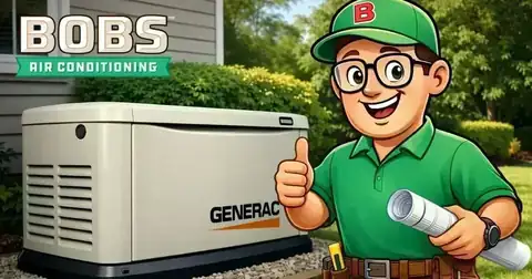 Promotional image for Bob’s AC Whole Home Generator Giveaway