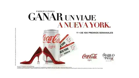 Promo Coca-Cola Light - El Diablo Viste de Prada 2 Promoción de Coca-Cola Light de “El Diablo Viste de Prada 2” con botón de participación