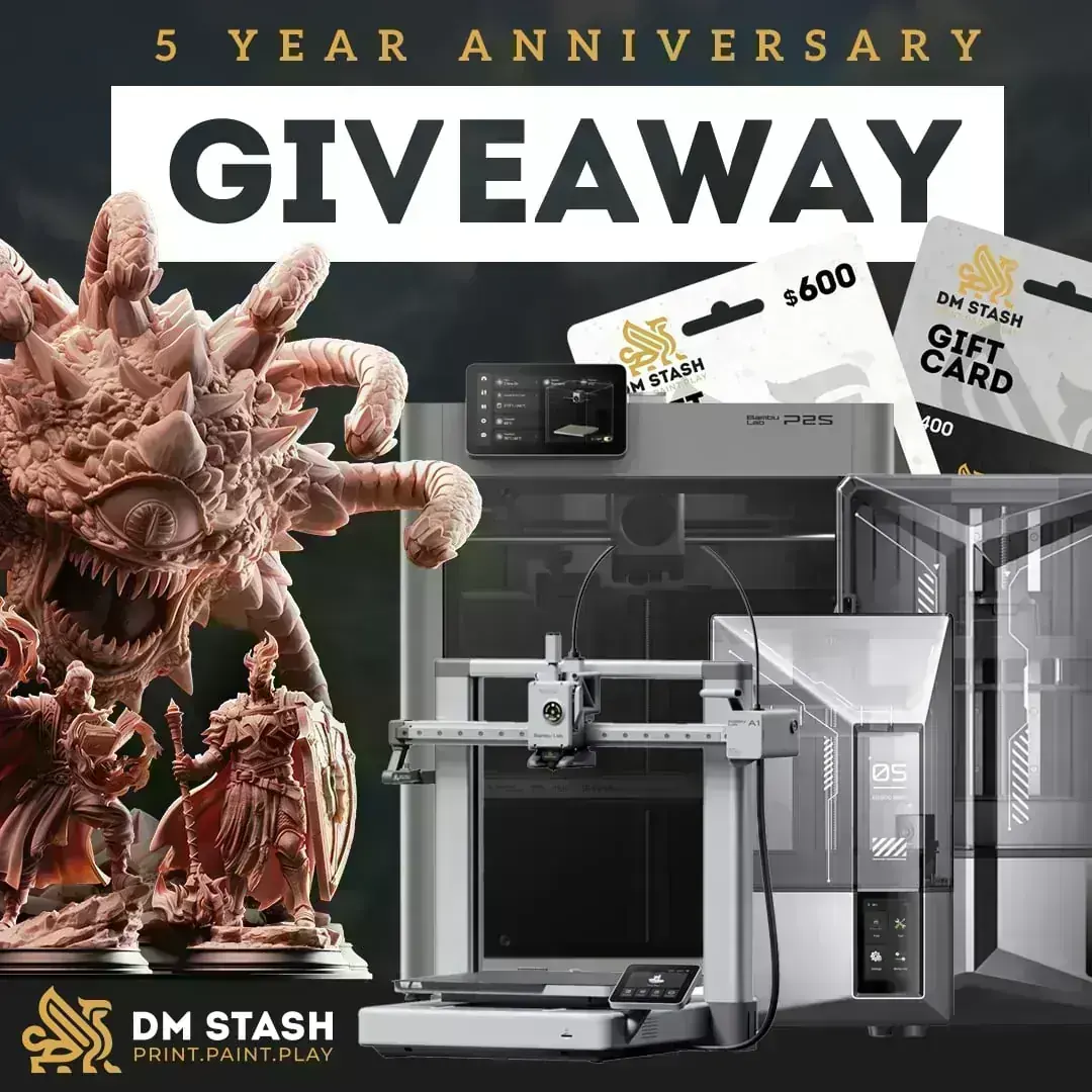 DM Stash 5 Year Anniversary Giveaway DM Stash 5 Year Anniversary Giveaway banner image