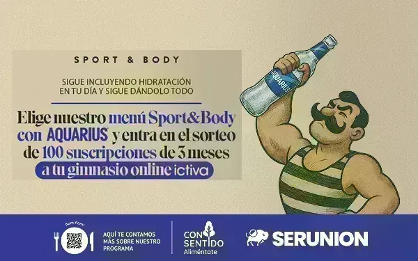 Gana con tu combo Banner de la promoción Gana con tu combo de Aquarius