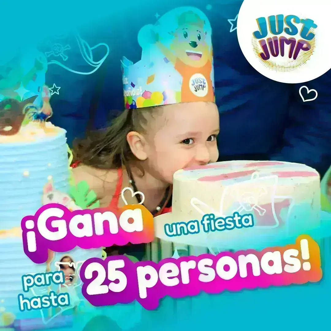 Giveaway Just Jump - Midtown Jalisco Promoción de Midtown Jalisco para ganar una fiesta en Just Jump para hasta 25 personas