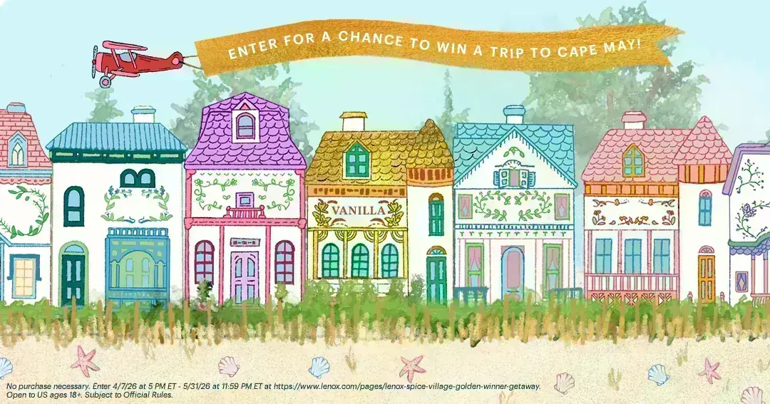 Lenox Spice Village Golden Winner Getaway Lenox Spice Village Golden Winner Getaway Sweepstakes promotional image