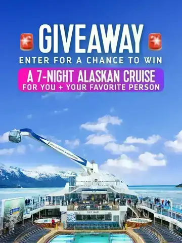 Royal Caribbean Alaska Cruise Giveaway promotional image