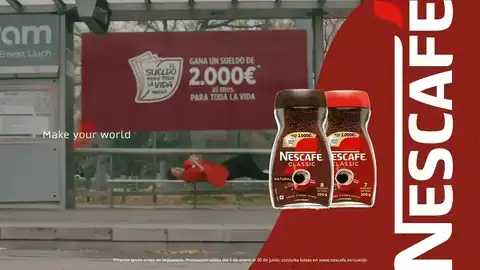 Sueldo NESCAFÉ 2.000€ al mes Promoción Sueldo NESCAFÉ: gana 2.000€ al mes para toda la vida