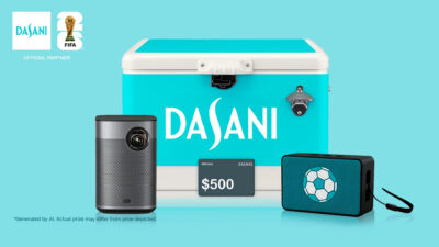 Dasani x FIFA World Cup 26 Watch Party Sweepstakes · Giveaway for GiftCards giftcards Hogar hogar · Estados Unidos us
