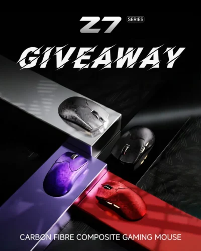 EWEADN Z7 Carbon Fibre Composite Gaming Mouse Giveaway · Giveaway for Gaming gaming Tecnología tecnologia · Internacional internacional