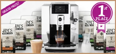 Jim’s Organic Coffee 30th Anniversary Sweepstakes · Giveaway for Hogar hogar · Estados Unidos us