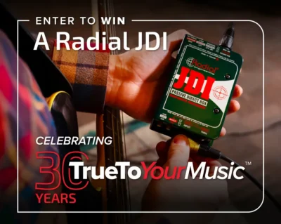 Radial JDI 30th Anniversary Giveaway (NAMM 2026) · Giveaway for Hobbies hobbies Tecnología tecnologia · Internacional internacional