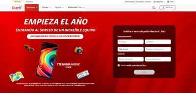 Claro sortea millas LATAM Pass para viajar con premios exclusivos · Sorteo de Experiencias experiencias Servicios servicios · Perú pe