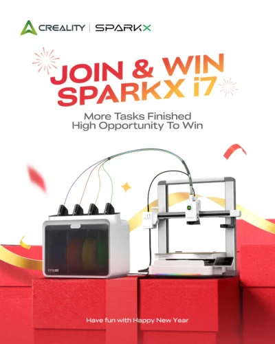 Sorteo Creality SparkX i7 por Año Nuevo · Sorteo de GiftCards giftcards Tecnología tecnologia · Internacional internacional