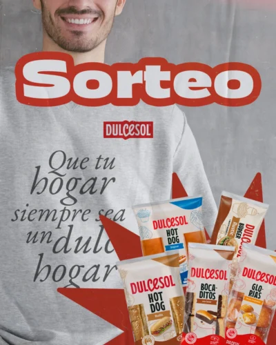 Sorteo Dulcesol: lote de productos y sudadera HazloDulce · Sorteo de Comida y Bebidas comida-bebidas · España es