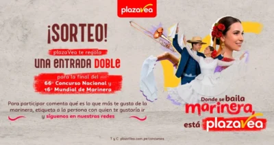 Sorteo de entradas dobles para la final del Concurso de Marinera · Sorteo de Experiencias experiencias · Perú pe