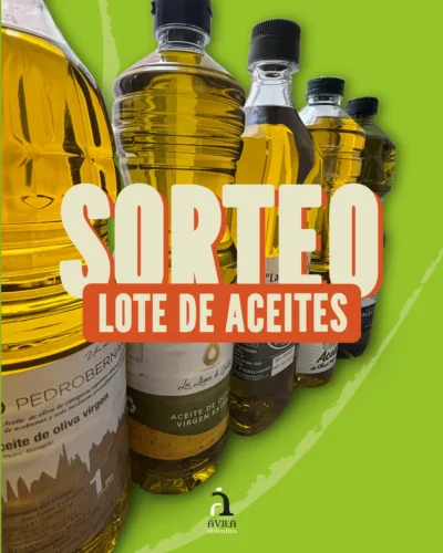 Sorteo de pack de aceites de oliva virgen extra de Ávila · Sorteo de Comida y Bebidas comida-bebidas · España es
