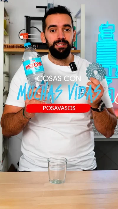 Sorteo de posavasos reciclados hechos con botellas Bezoya · Sorteo de Hogar hogar Lifestyle lifestyle · España es