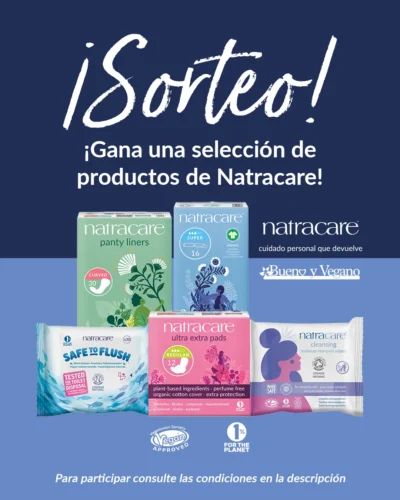 Sorteo de lote de productos menstruales ecológicos Natracare · Sorteo de Belleza belleza Salud y · España es