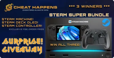 Gana un Steam Super Bundle con Steam Deck OLED · Sorteo de Gaming gaming Tecnología tecnologia · Internacional internacional