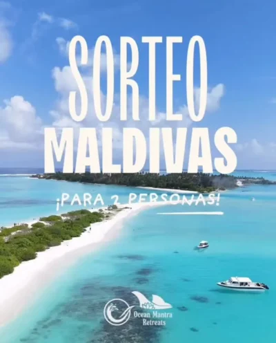 Sorteo viaje a Maldivas para dos personas por una semana · Sorteo de Experiencias experiencias Viajes viajes · España es