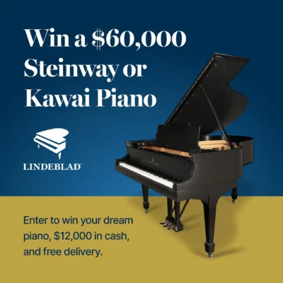 2025 Steinway Sweepstakes: Win a Steinway or Kawai Piano · Giveaway for Dinero dinero GiftCards giftcards · Estados Unidos us