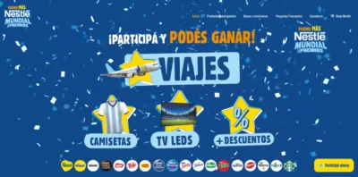 Ganá un viaje al Mundial 2026 y televisores con Nestlé · Sorteo de Experiencias experiencias Moda moda · Argentina ar