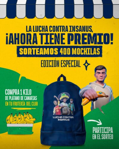 Sorteo 400 Mochilas Edición Especial Plátano de Canarias · Sorteo de BACKPACK backpack · España es