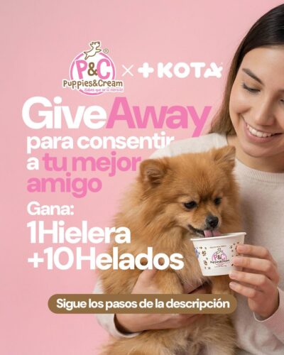 Giveaway 10º Aniversario Puppies and Cream · Sorteo de FOOD-BOX food-box PROMO-PACK promo-pack