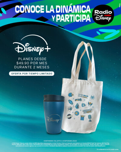 Gana un Kit Especial de Disney Plus con Radio Disney México · Sorteo de PROMO-PACK promo-pack SUBSCRIPTION subscription · México mx