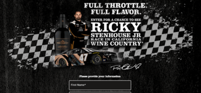 Sorteo Three Finger Jack Ricky Stenhouse Jr. · Sorteo de EVENT TICKET event-ticket FLIGHT · Estados Unidos us