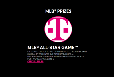 T-Mobile Tuesdays Week #512 MLB All-Star Game Sweepstakes · Giveaway for CASH cash EVENT TICKET · Estados Unidos us