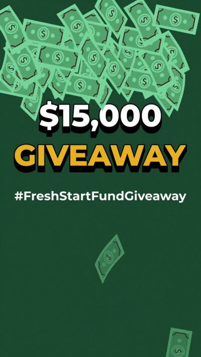 Sorteo Fresh Start Fund · Sorteo de CASH cash · Estados Unidos us