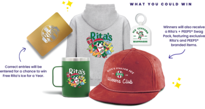 Rita’s Mystery PEEPS Italian Ice Sweepstakes · Giveaway for FOOD-BOX food-box PROMO-PACK promo-pack · Estados Unidos us