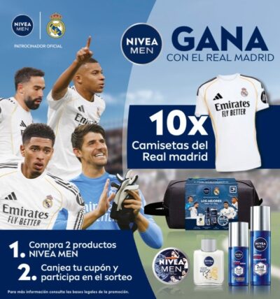 Sorteo Nivea & Real Madrid en El Corte Inglés · Sorteo de CLOTHING clothing · España es