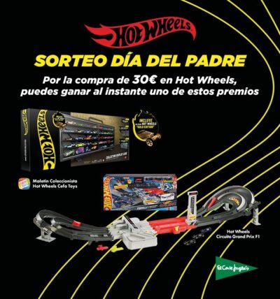 Sorteo Hot Wheels Día del Padre 2026 · Sorteo de PROMO-PACK promo-pack TOY toy · España es