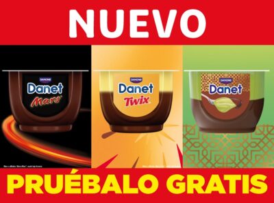 Prueba gratis los nuevos sabores de Danet de Danone · Sorteo de CASH cash FOOD-BOX food-box · España es