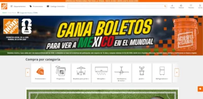 Gana boletos para el Mundial 2026 con The Home Depot · México mx