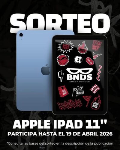Sorteo Apple iPad 11 · Sorteo de IPAD ipad TABLET tablet · España es