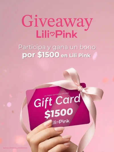 Consigue tu saldo-tiendas en Lili Pink · Sorteo de CLOTHING clothing · México mx