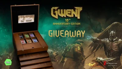 Gwent: The Legendary Card Game 10th Anniversary Deluxe Edition Giveaway · Giveaway for GAMING-ACCESSORIES gaming-accessories PROMO-PACK prom