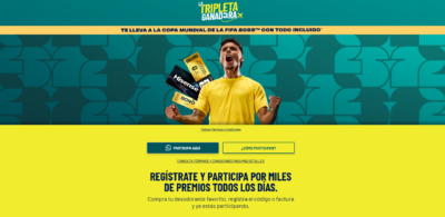 Gana viajes al Mundial 2026 y TV 50» con La Tripleta Ganadora · Colombia co