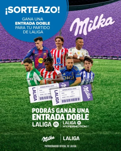 Sorteo Carrefour España: Entrada doble para La Liga · Sorteo de EVENT TICKET event-ticket SPORTS-TICKET · España es