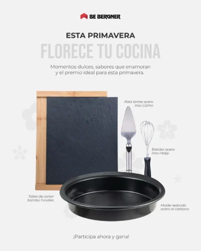 Sorteo de set de repostería Be Bergner primavera · Sorteo de BLENDER blender · México mx