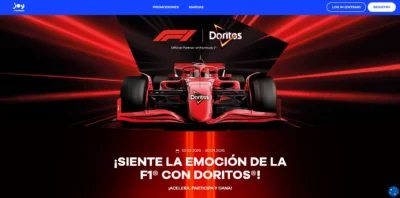 Sorteo Doritos x F1: Gana entradas a Grandes Premios y 10.000€ · España es