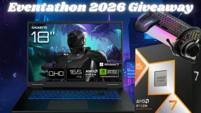 Gana una laptop gaming con Eventathon 2026 · Sorteo de GADGET gadget PC pc · Internacional internacional