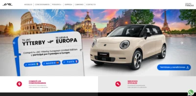 Ganá un viaje a Europa con JAC Ytterby European Limited Edition · Uruguay uy