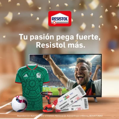 Gana Smart TV, Laptop y Viajes con Resistol · Sorteo de COUPON coupon LAPTOP laptop · México mx